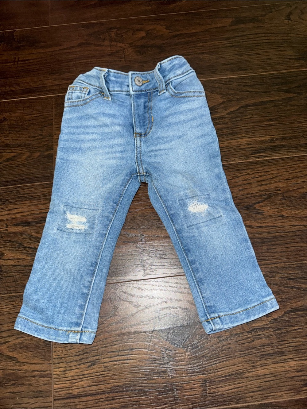 jumping beans Light Blue Distressed Kids Jeans